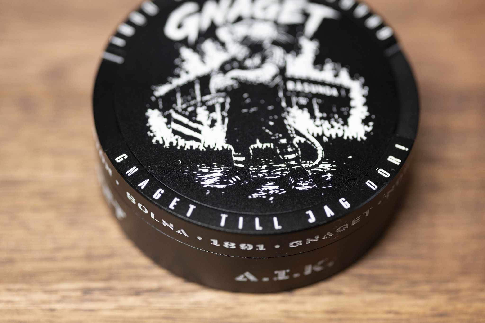 A.I.K. Gnaget - Limited Edition Snusdosa I Aluminium