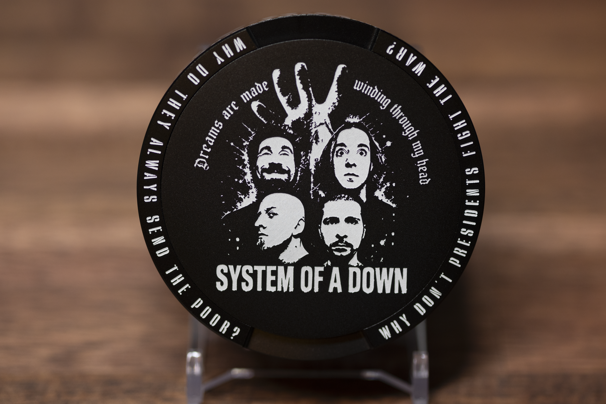 System of a Down - Limited Edition Snusdosa I Aluminium