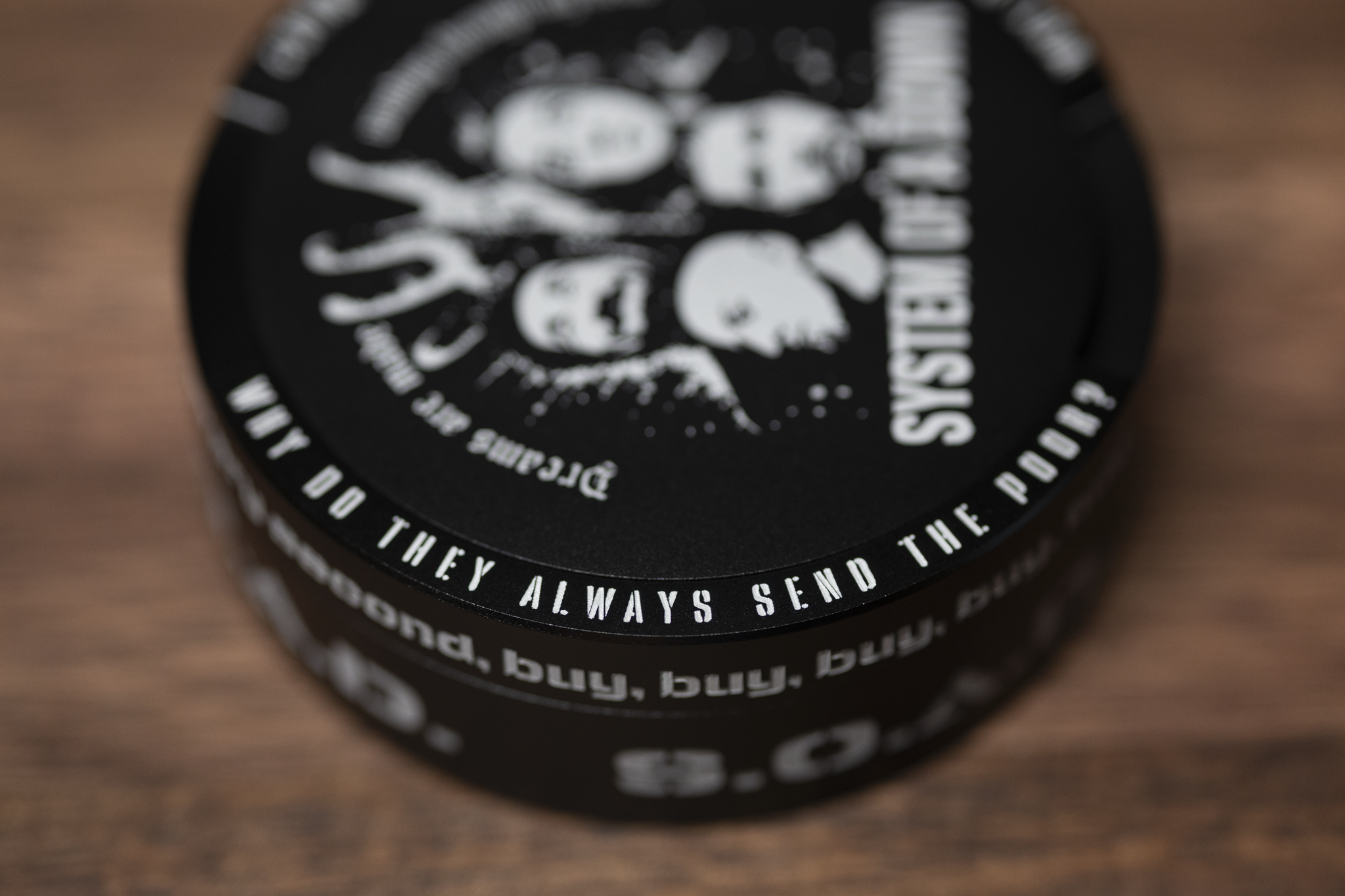 System of a Down - Limited Edition Snusdosa I Aluminium