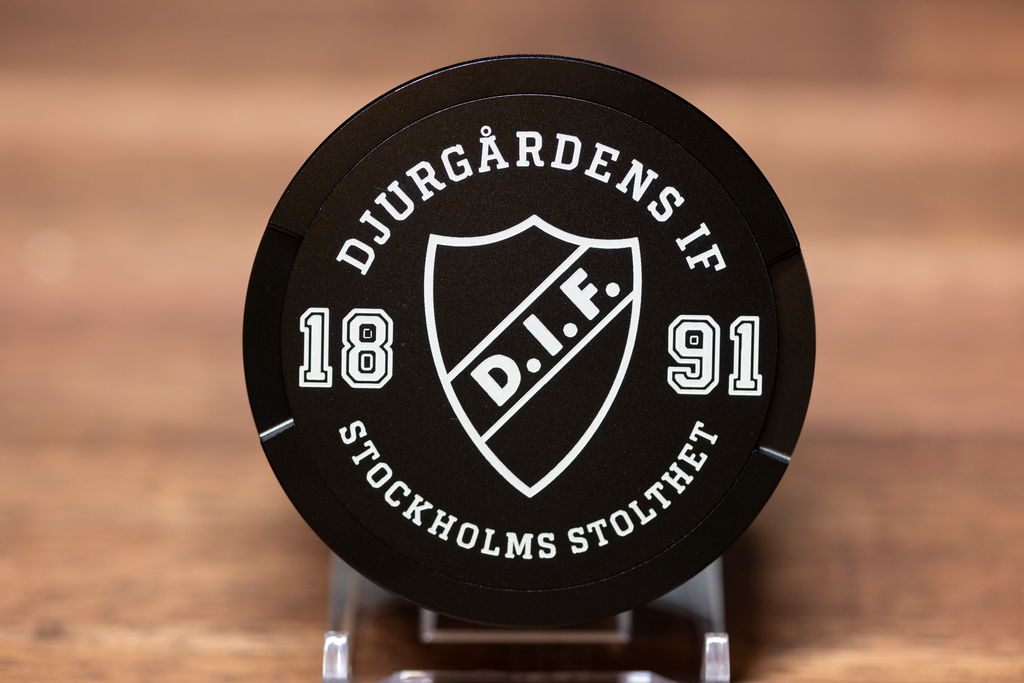 Djurgårdens IF (Black Edition) - Limited edition Snusdosa I Aluminium