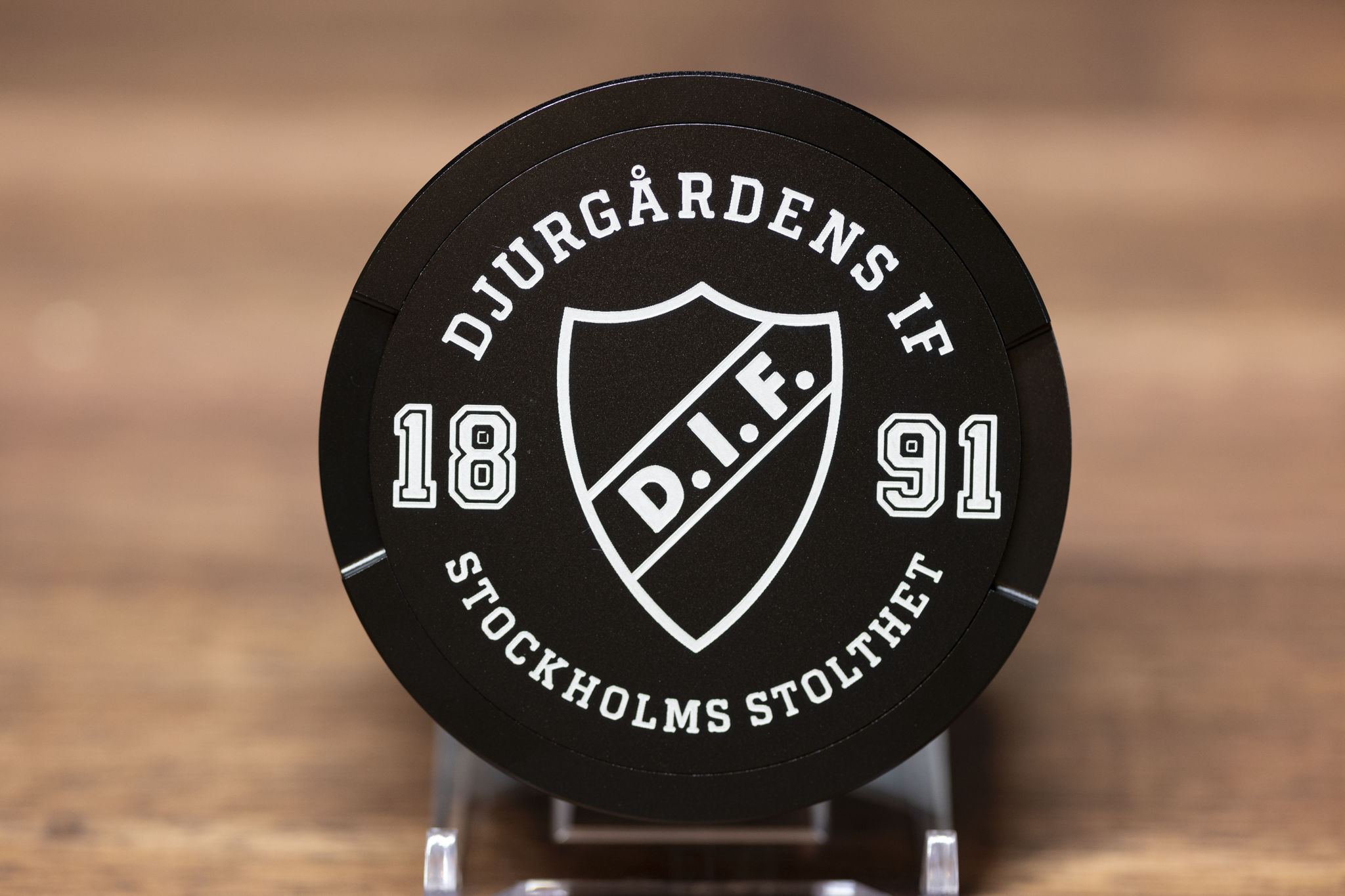 Djurgårdens IF (Black Edition) - Limited edition Snusdosa I Aluminium