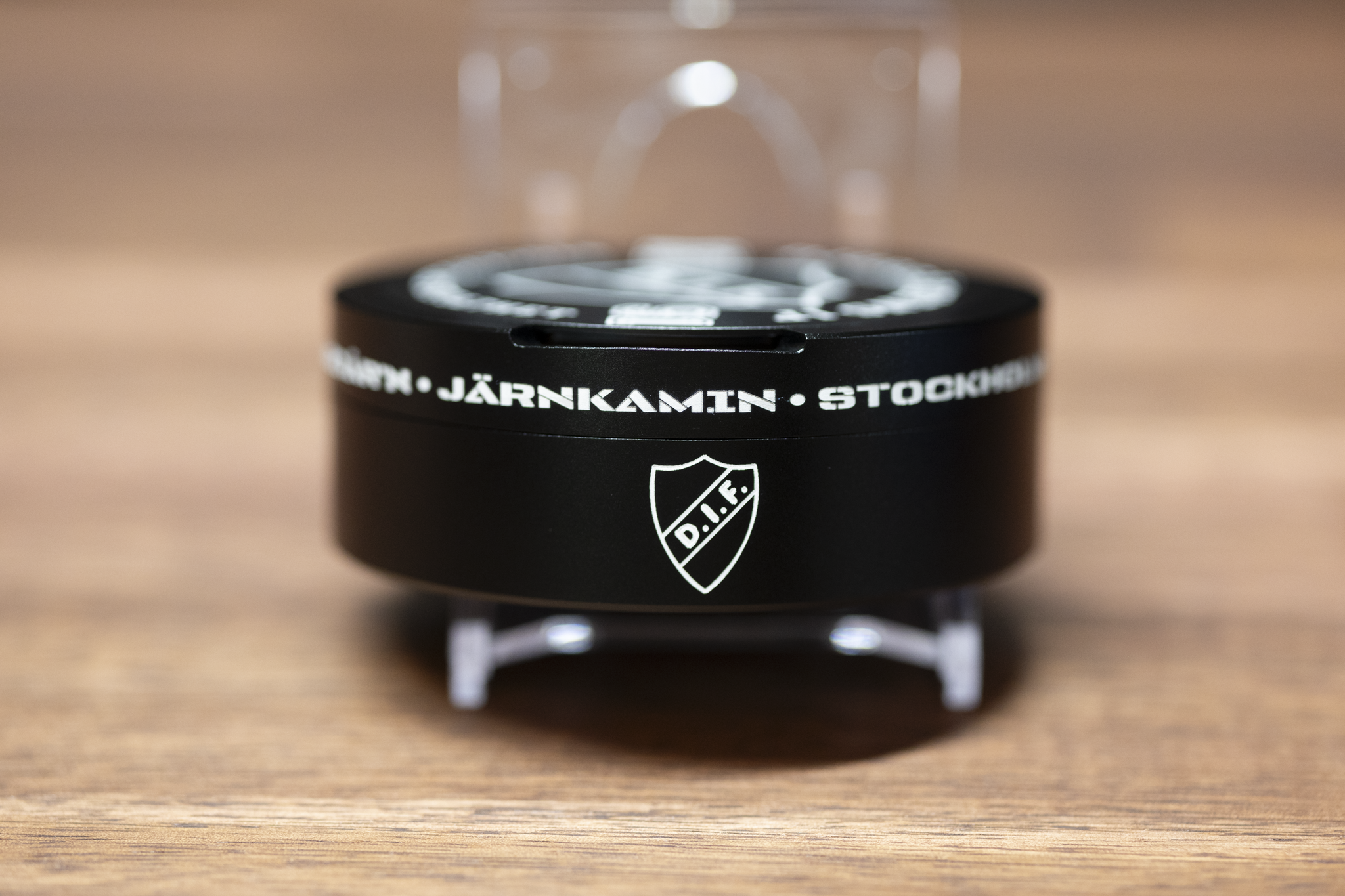 Djurgårdens IF (Black Edition) - Limited edition Snusdosa I Aluminium