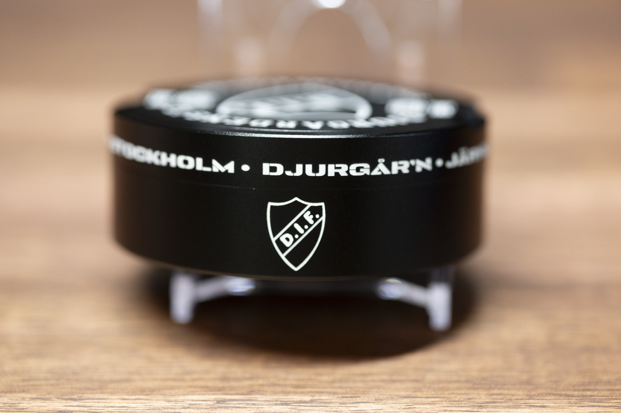 Djurgårdens IF (Black Edition) - Limited edition Snusdosa I Aluminium