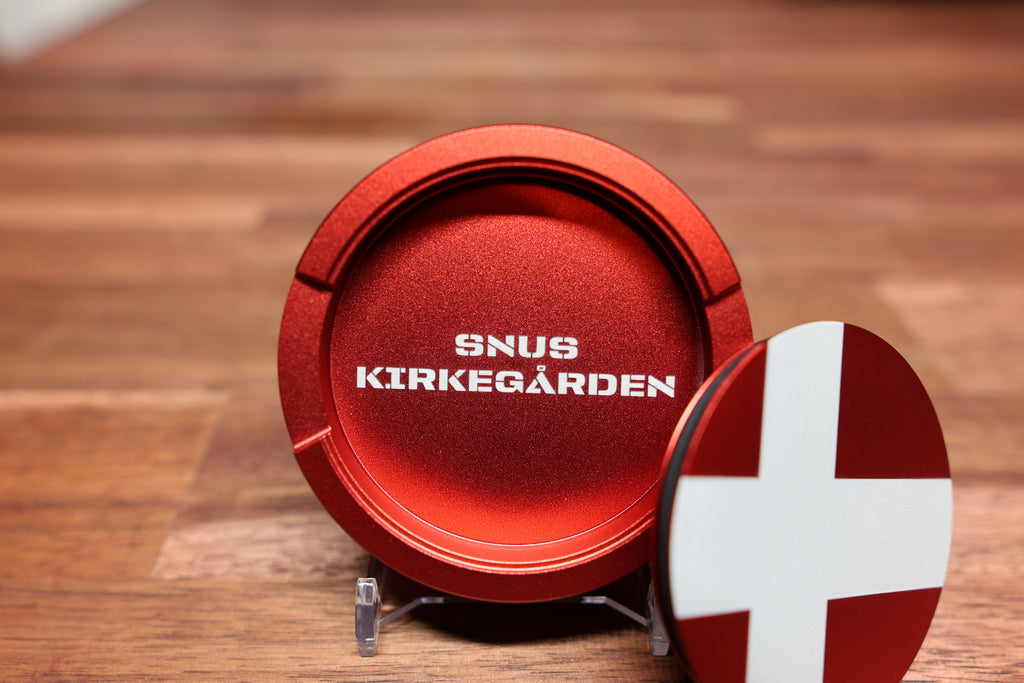 Danmark - Limited Edition Snusdosa i Aluminium