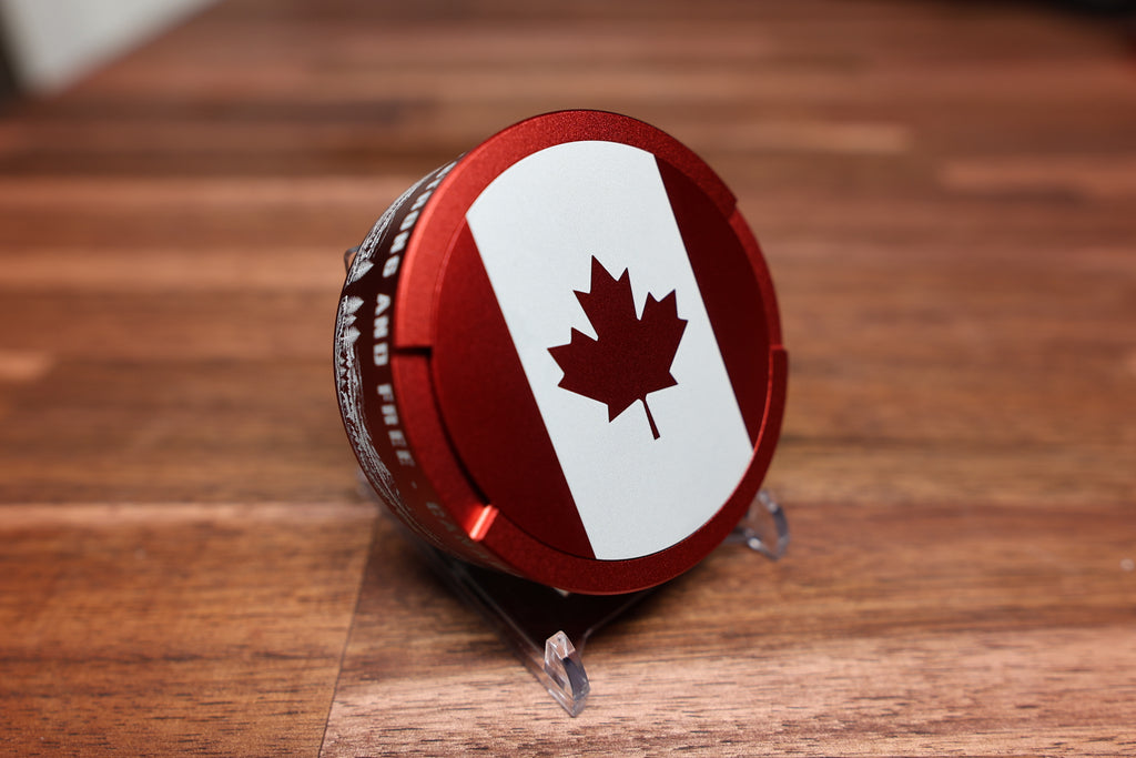 Kanada - Limited Edition Snusdosa i Aluminium